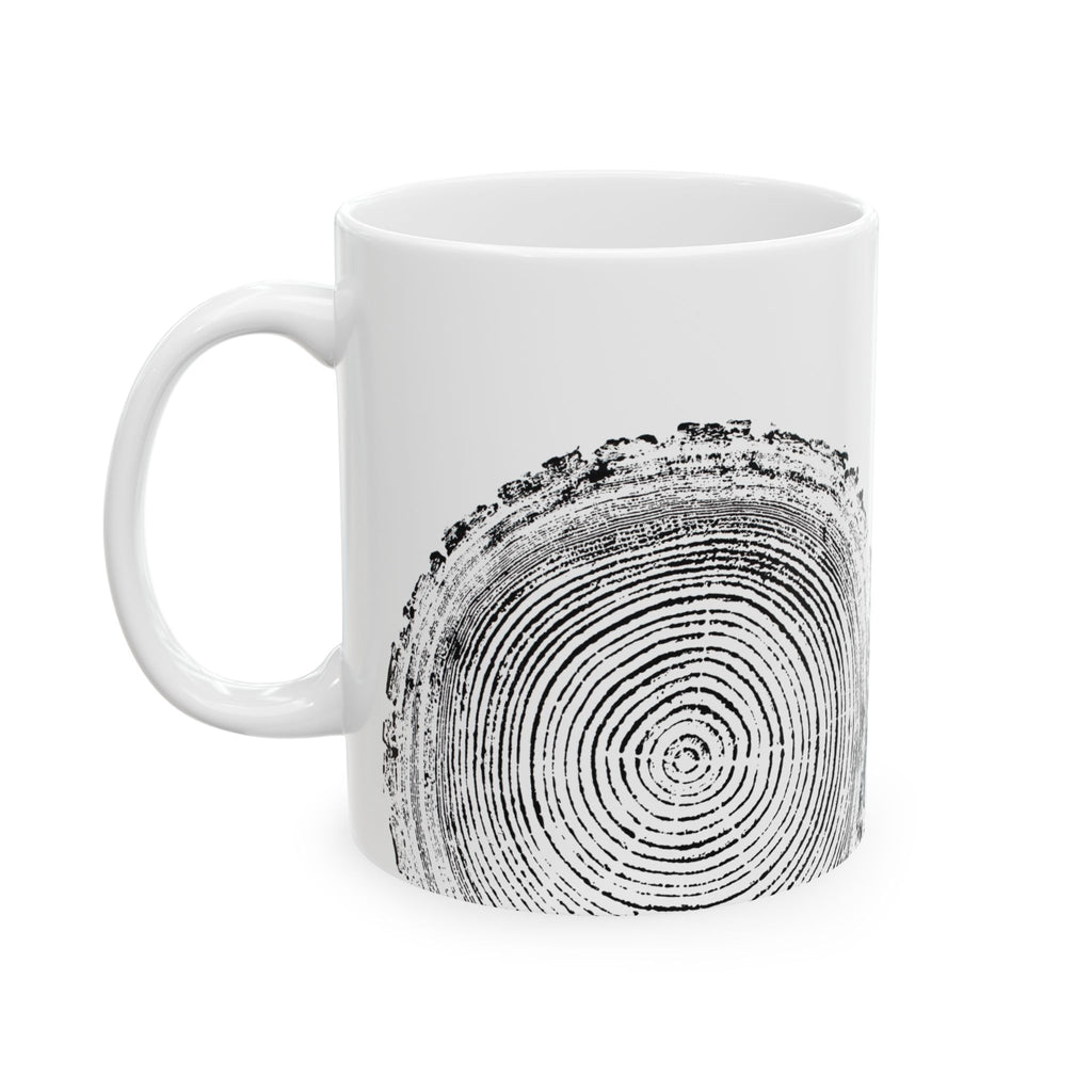 Woodcut Print Ceramic Mug #0398 (11oz | 15oz)