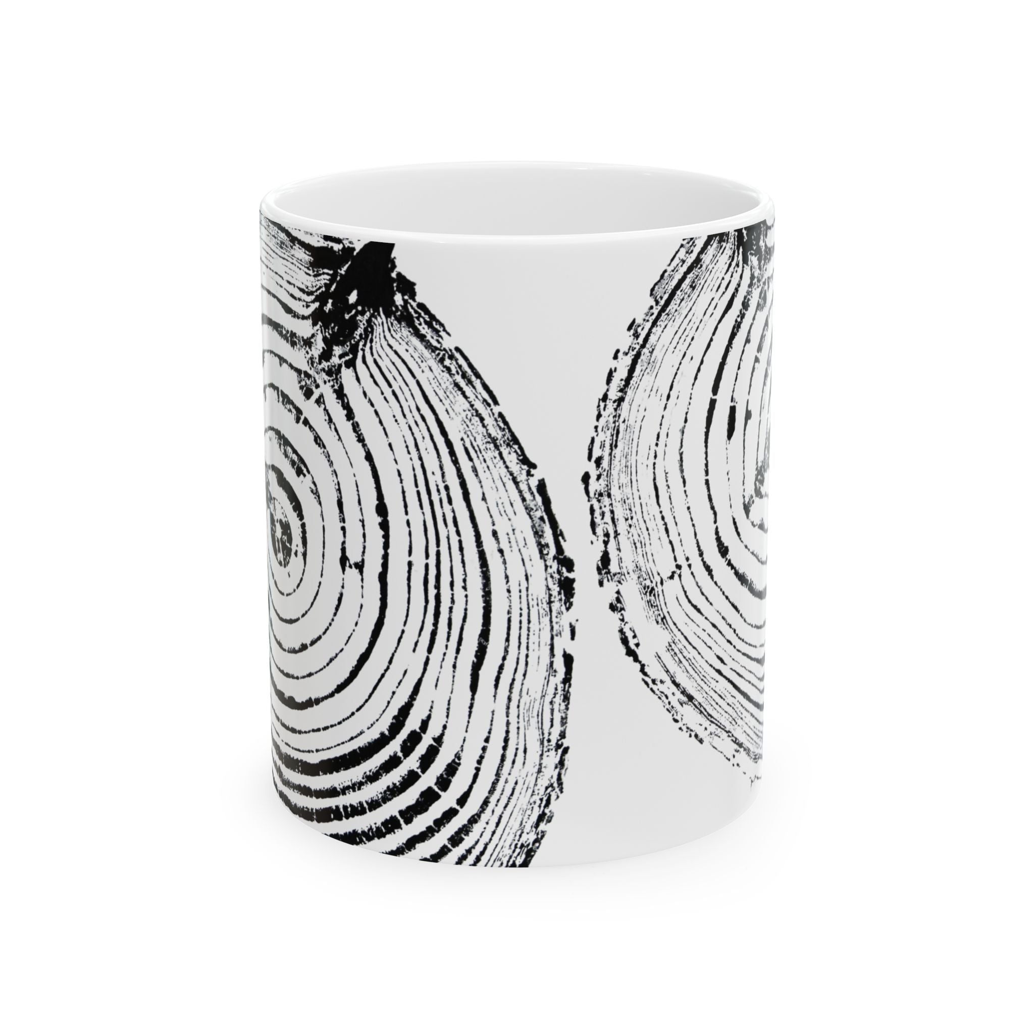 Woodcut Print Ceramic Mug #0529 (11oz | 15oz)