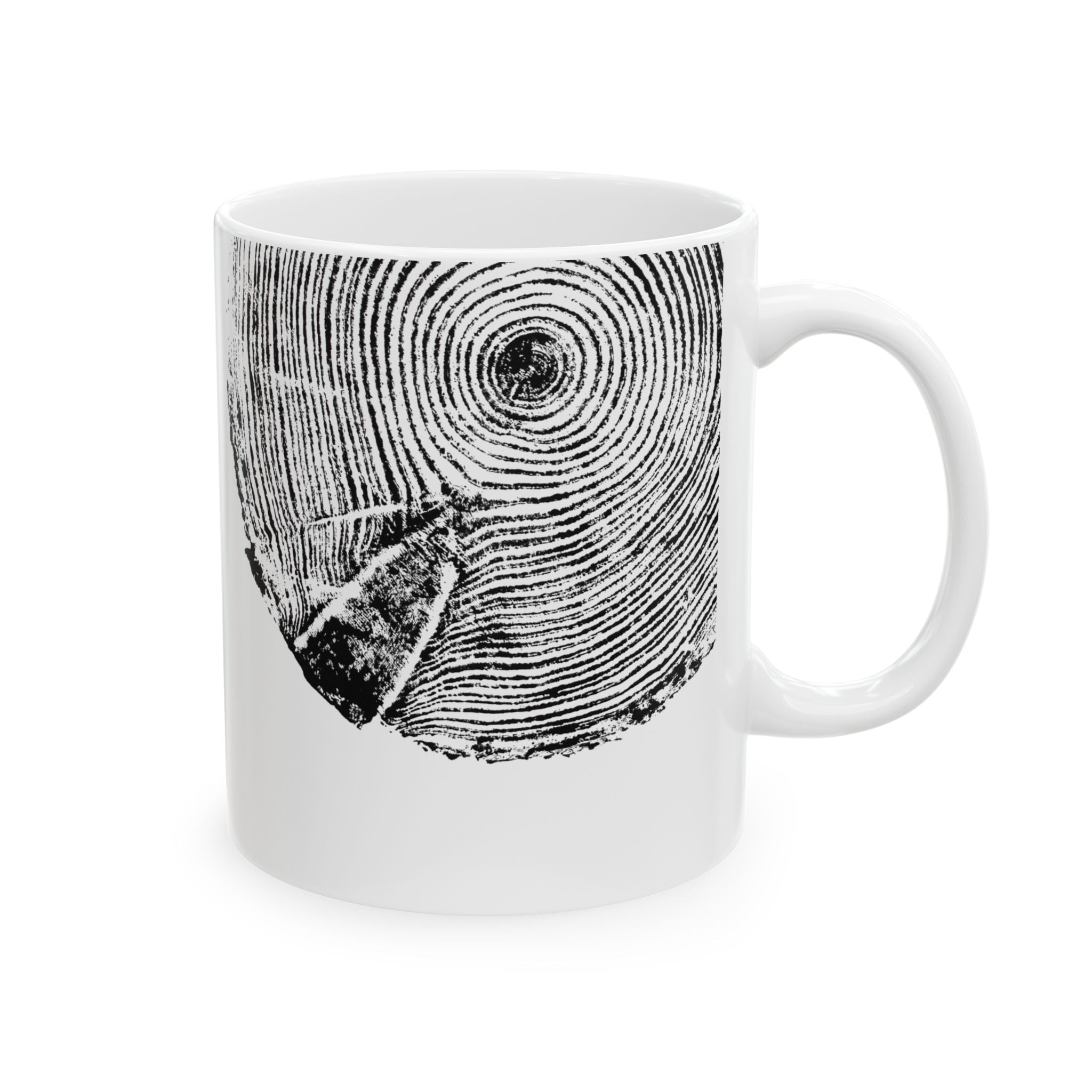 Woodcut Print Ceramic Mug #0410 (11oz | 15oz)