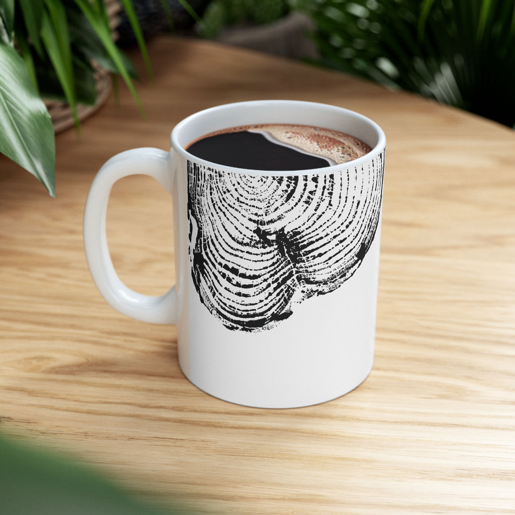 Woodcut Print Ceramic Mug #0403 (11oz | 15oz)