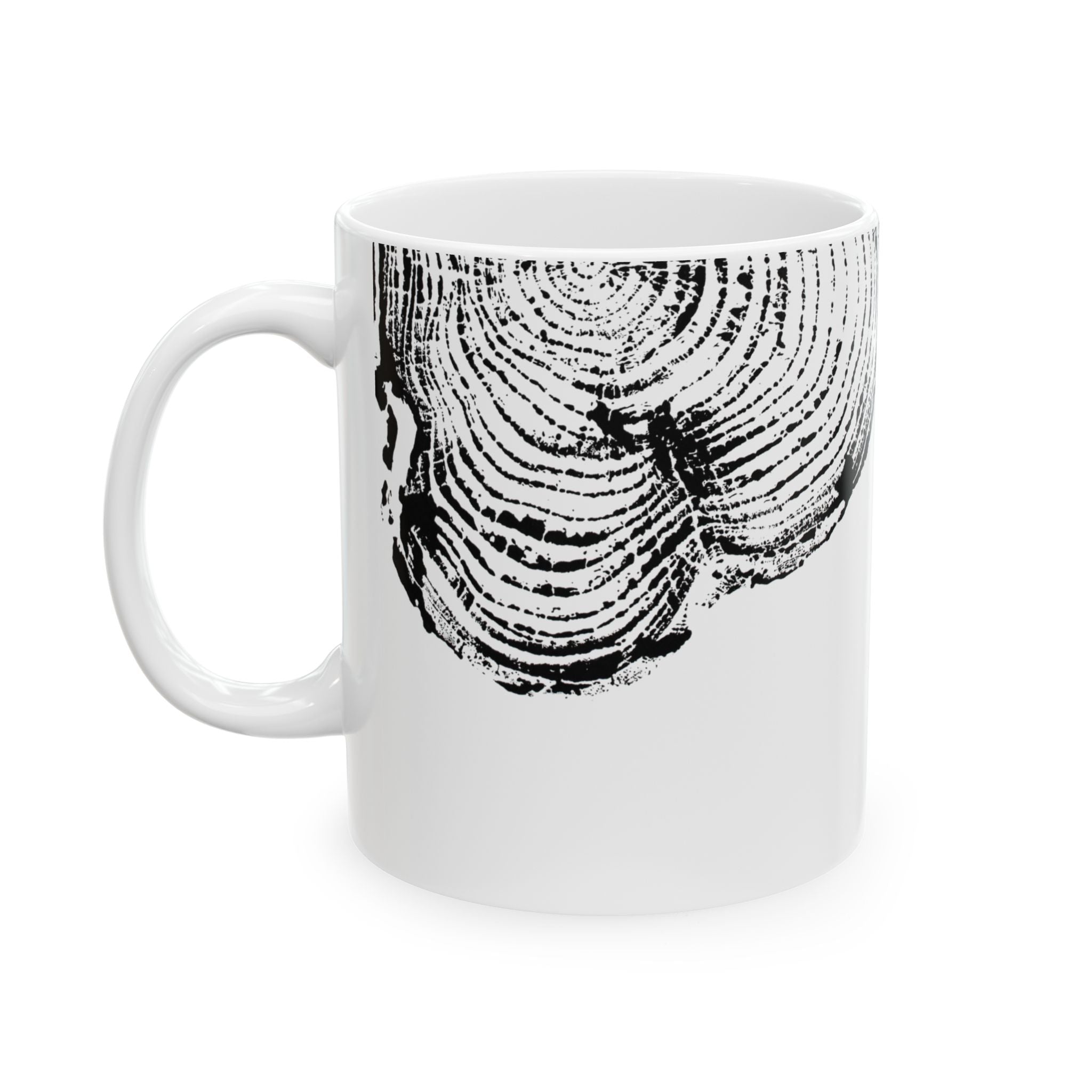 Woodcut Print Ceramic Mug #0403 (11oz | 15oz)