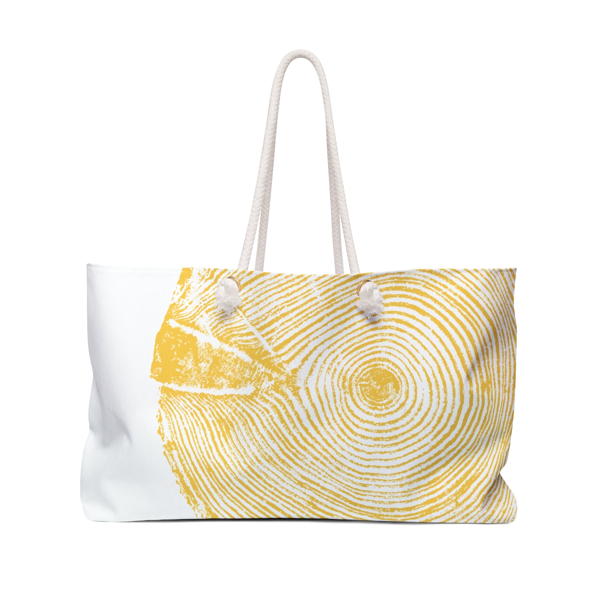 Hemlock Tree Ring Weekender Bag Marigold