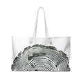 Fir Tree Ring Weekender Bag Dark Moss
