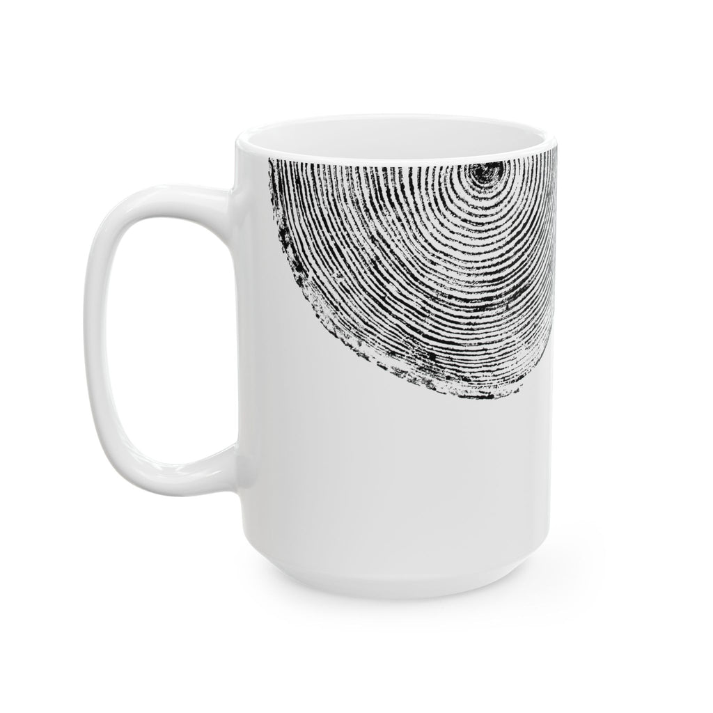 Woodcut Print Ceramic Mug 2 Peter 3:18 #0410 (11oz | 15oz)