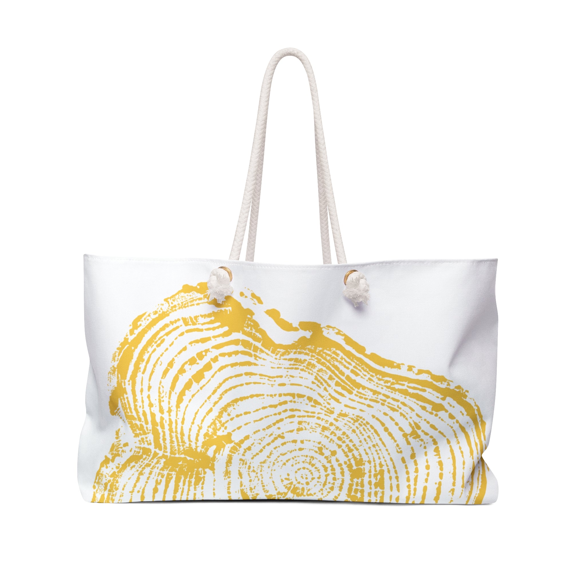 Cottonwood Tree Ring Weekender Bag Marigold
