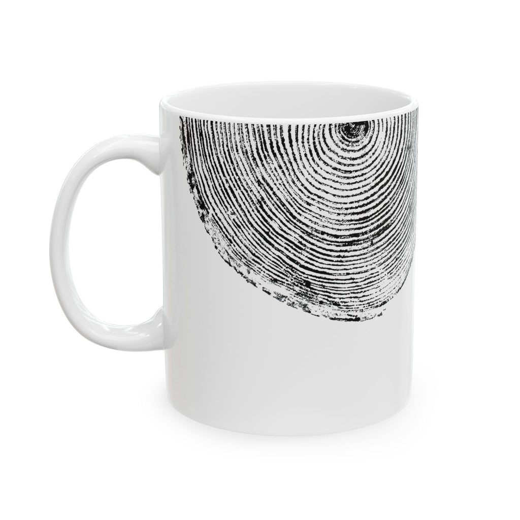 Woodcut Print Ceramic Mug 2 Peter 3:18 #0410 (11oz | 15oz)