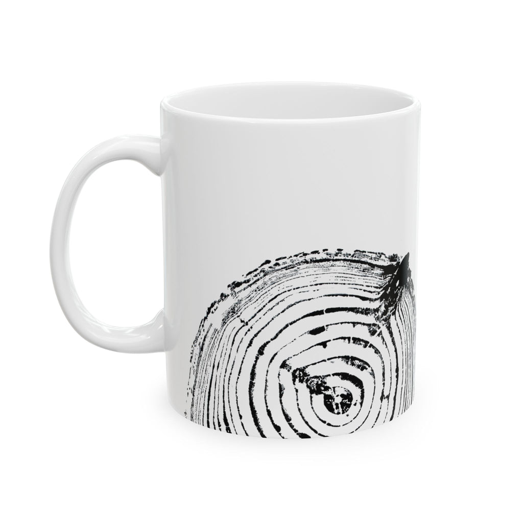 Woodcut Print Ceramic Mug #0528 (11oz | 15oz)