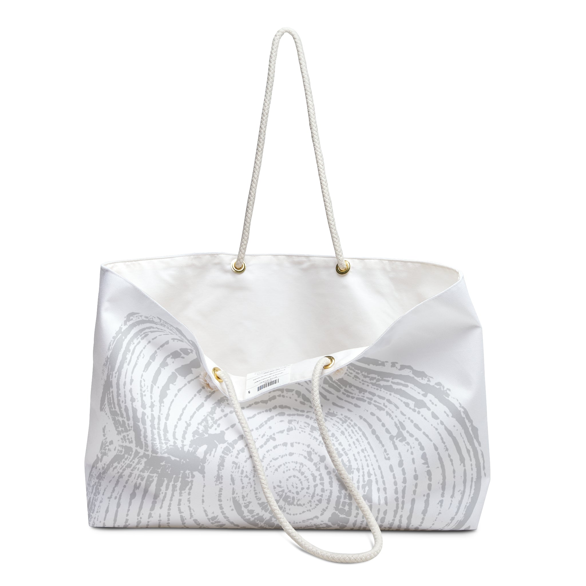 Cottonwood Tree Ring Weekender Bag Grey Mist