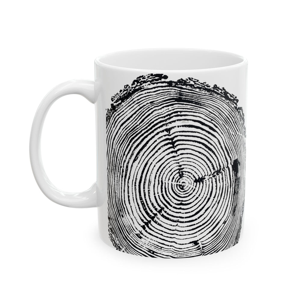 Woodcut Print Ceramic Mug #6772 (11oz | 15oz)