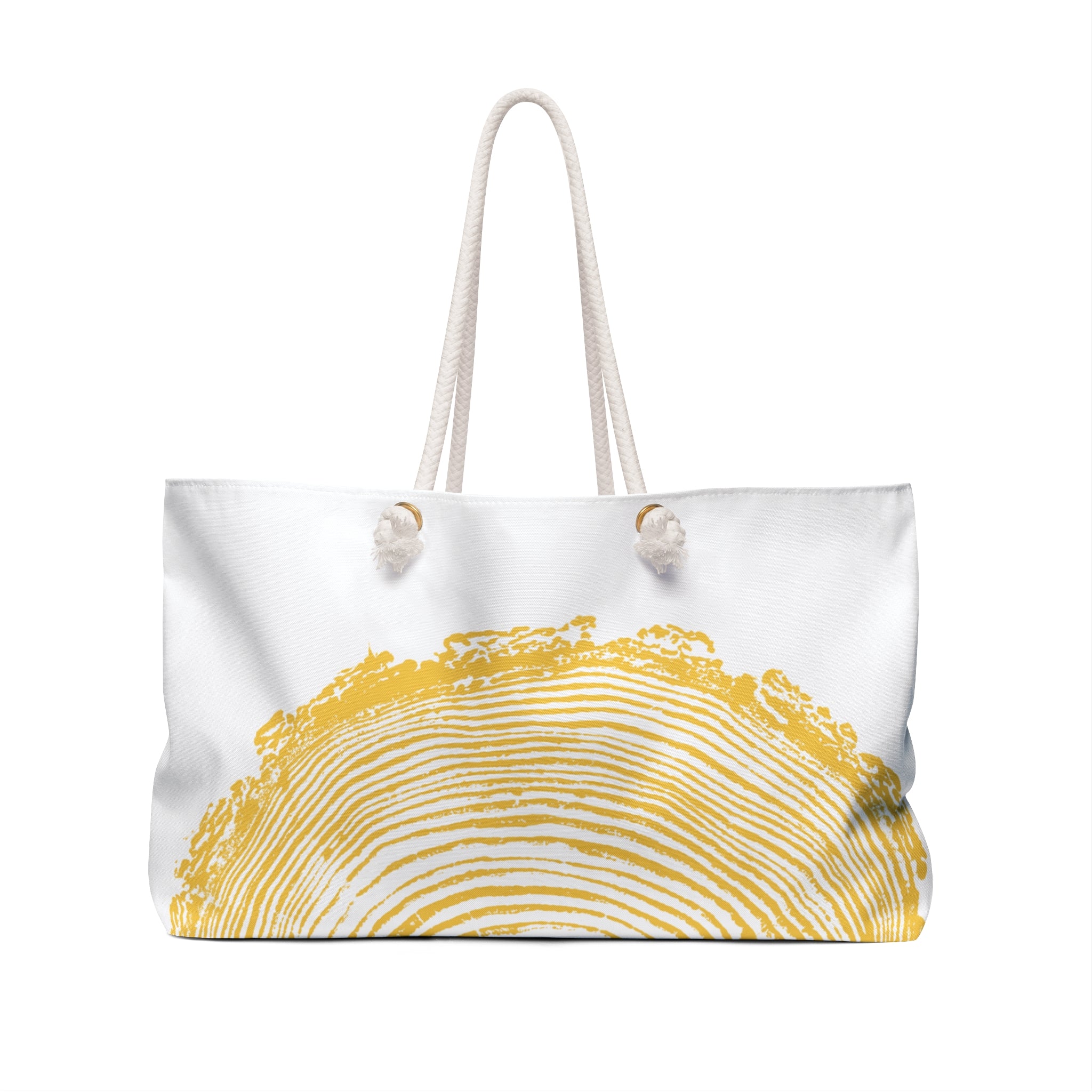 Fir Tree Ring Weekender Bag Marigold