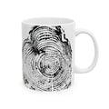 Cottonwood Tree Ring Print Ceramic Mug #0404
