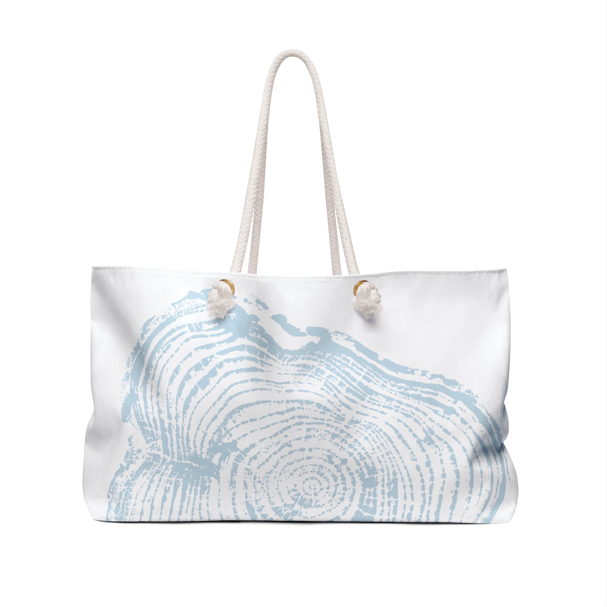 Cottonwood Tree Ring Weekender Bag Powder Blue