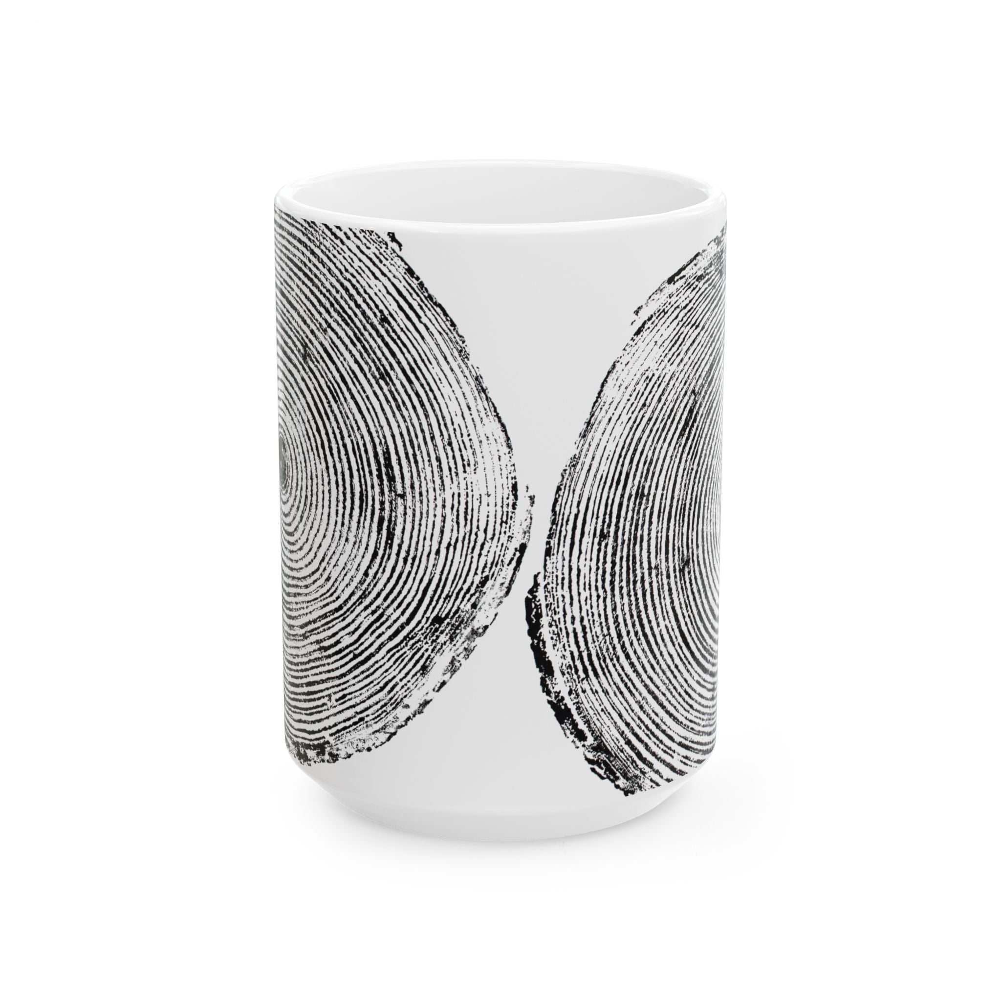 Woodcut Print Ceramic Mug #0409 (11oz | 15oz)