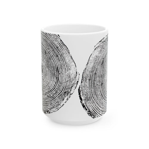 Woodcut Print Ceramic Mug #0409 (11oz | 15oz)