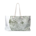 Hemlock Tree Ring Weekender Bag Olive Green