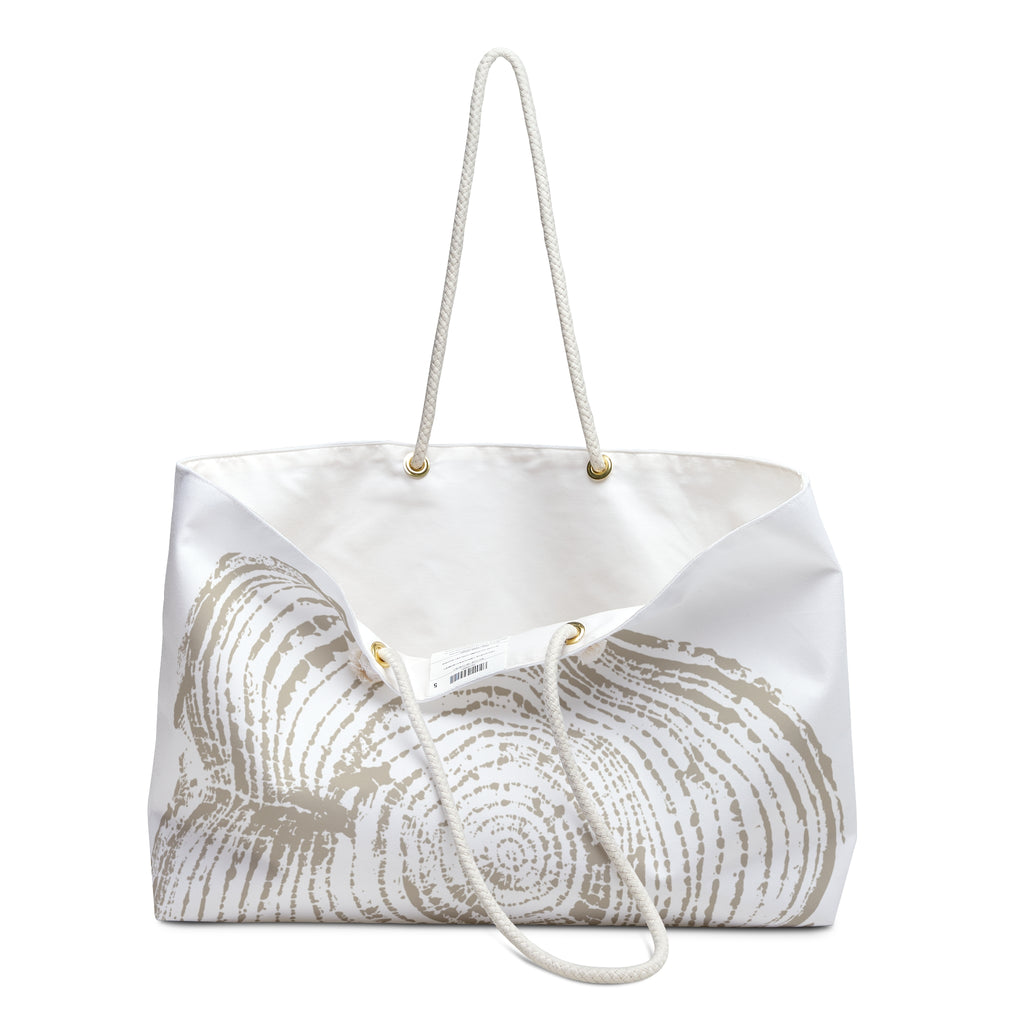 Cottonwood Tree Ring Weekender Bag Sand