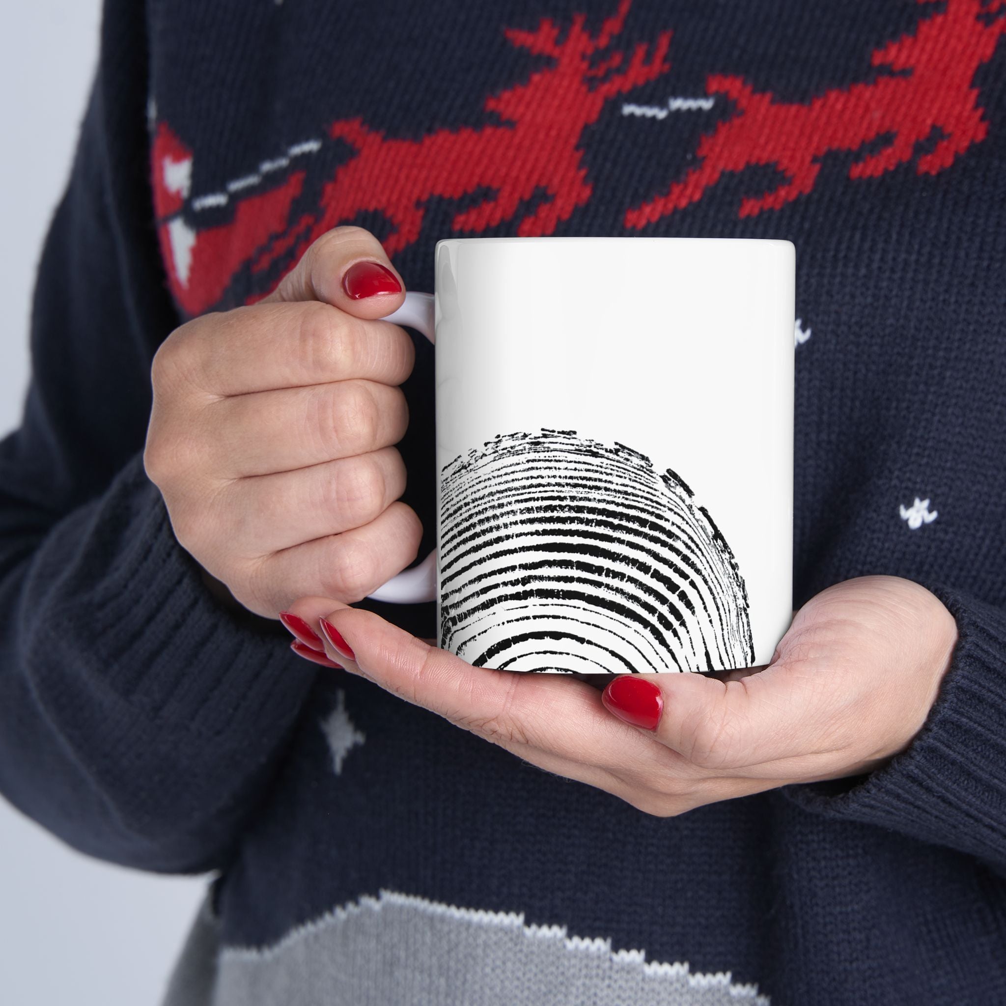 Woodcut Print Ceramic Mug Isaiah 40:31 #6770 (11oz | 15oz)