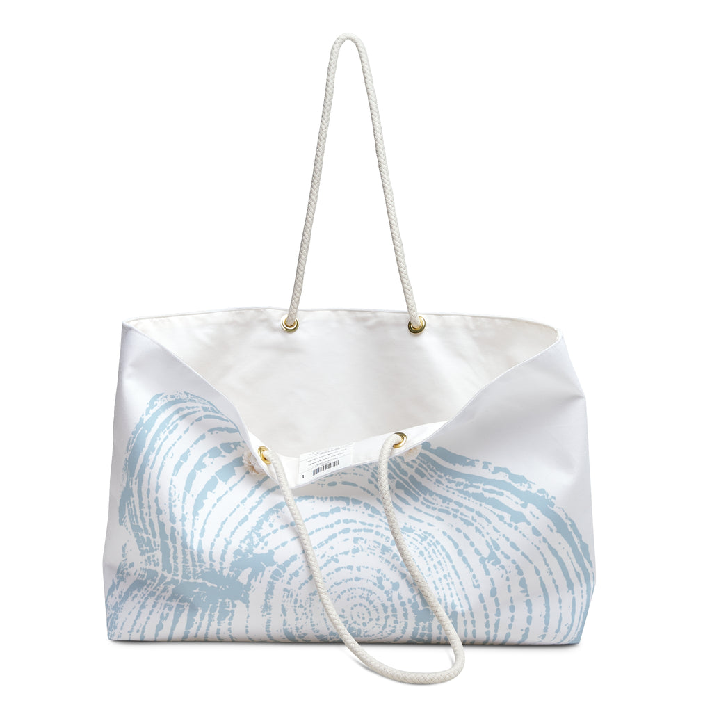 Cottonwood Tree Ring Weekender Bag Powder Blue
