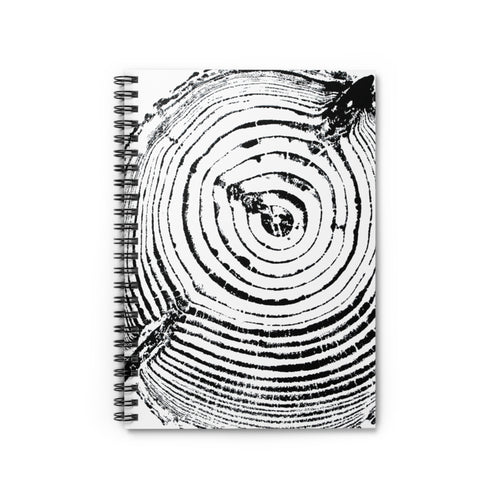 Cottonwood Tree Ring Spiral Notebook #0528