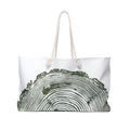 Fir Tree Ring Weekender Bag Forest
