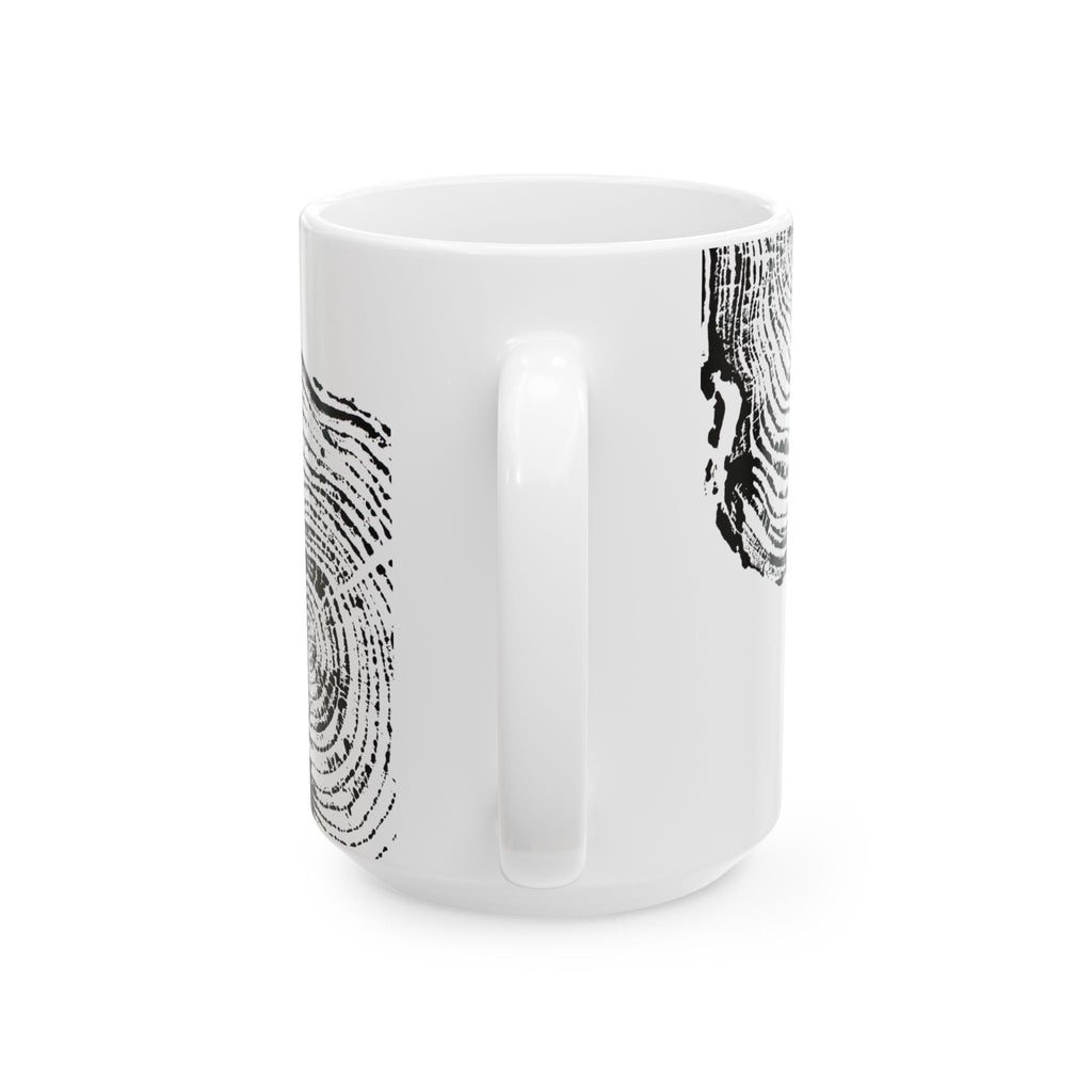 Woodcut Print Ceramic Mug #0403 (11oz | 15oz)