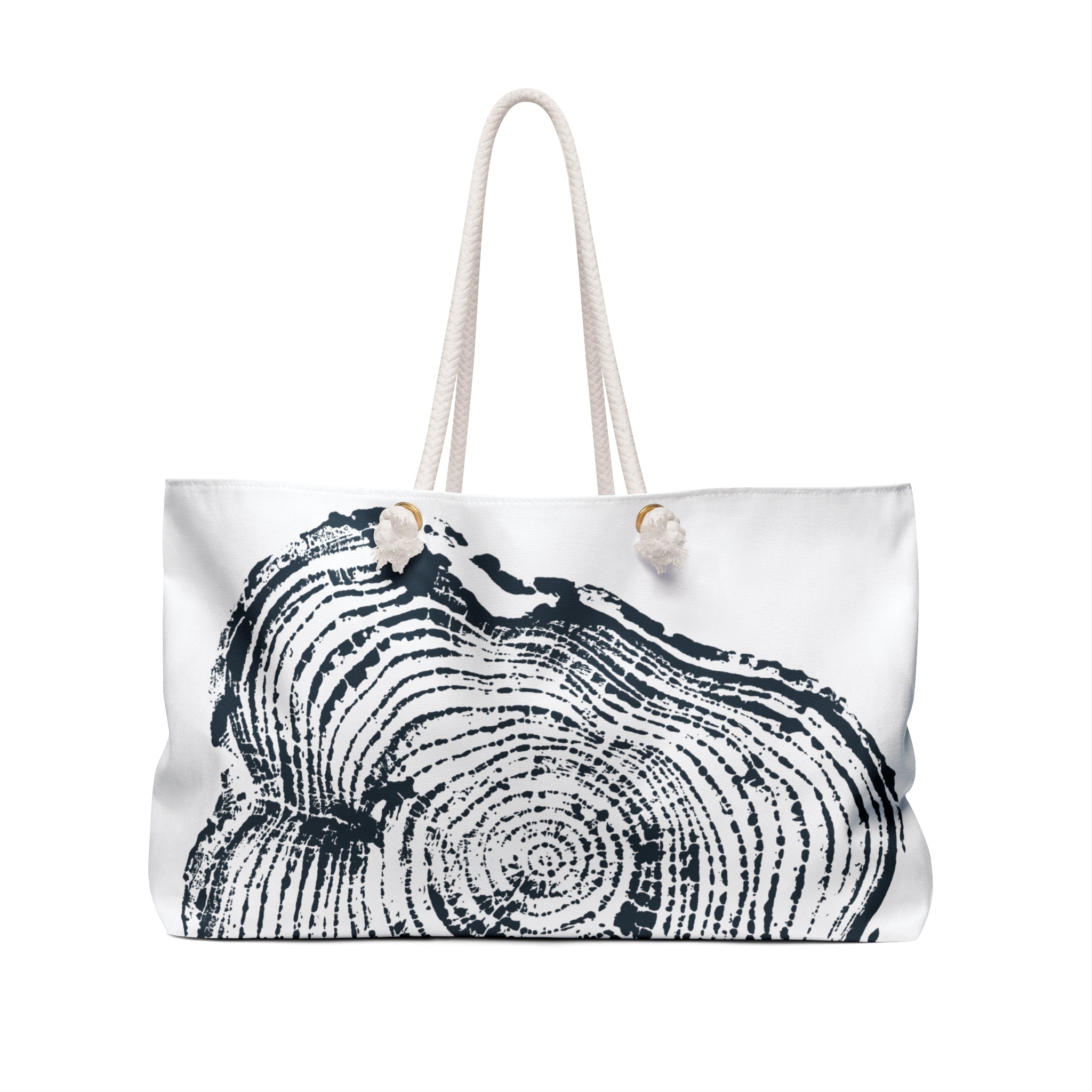 Cottonwood Tree Ring Weekender Bag Midnight Blue