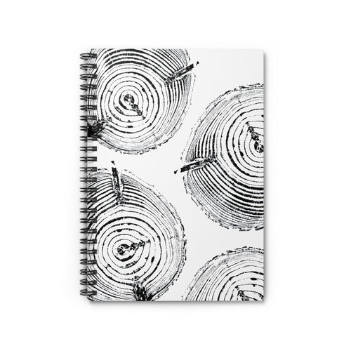 Cottonwood Tree Ring Spiral Notebook #0529