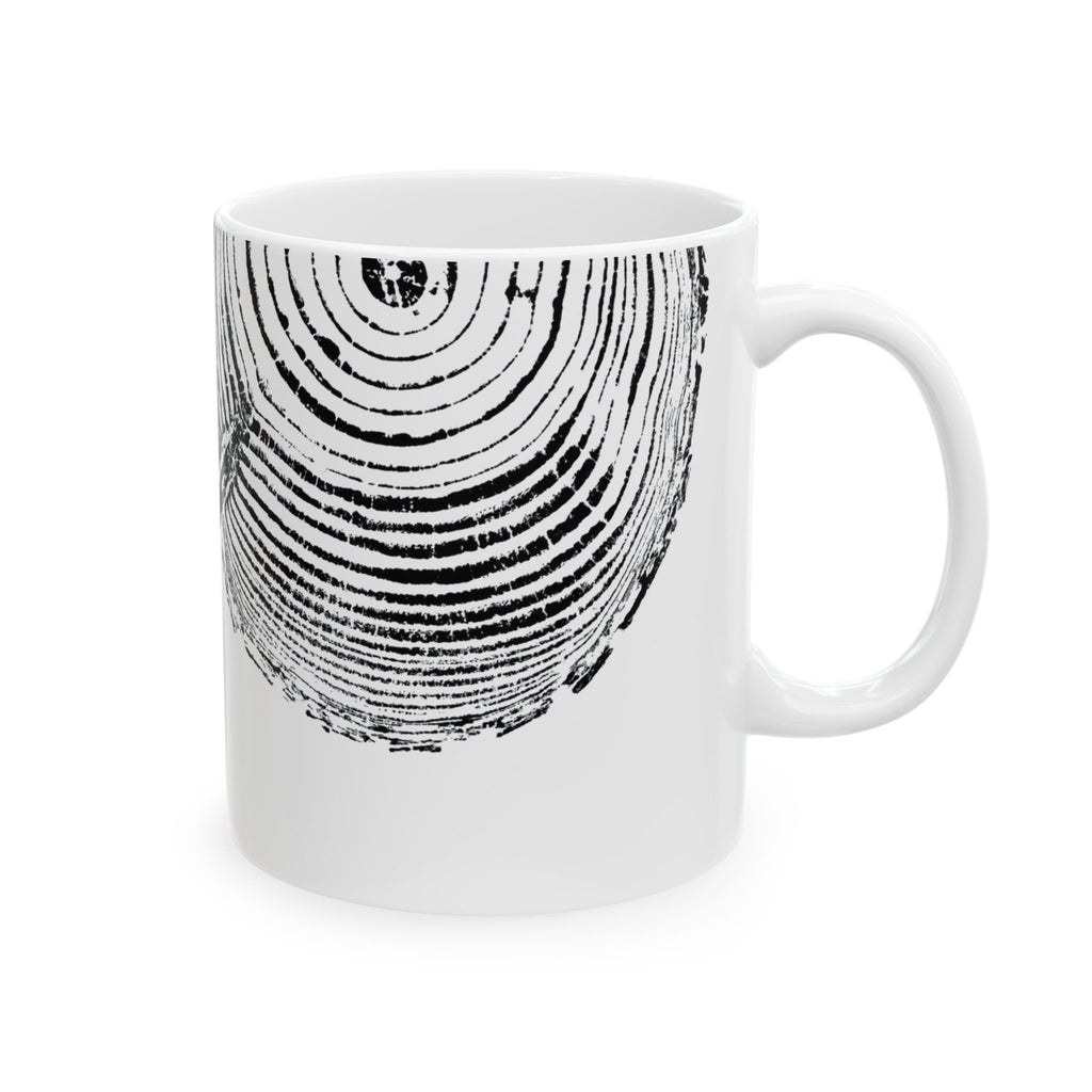 Woodcut Print Ceramic Mug #0528 (11oz | 15oz)