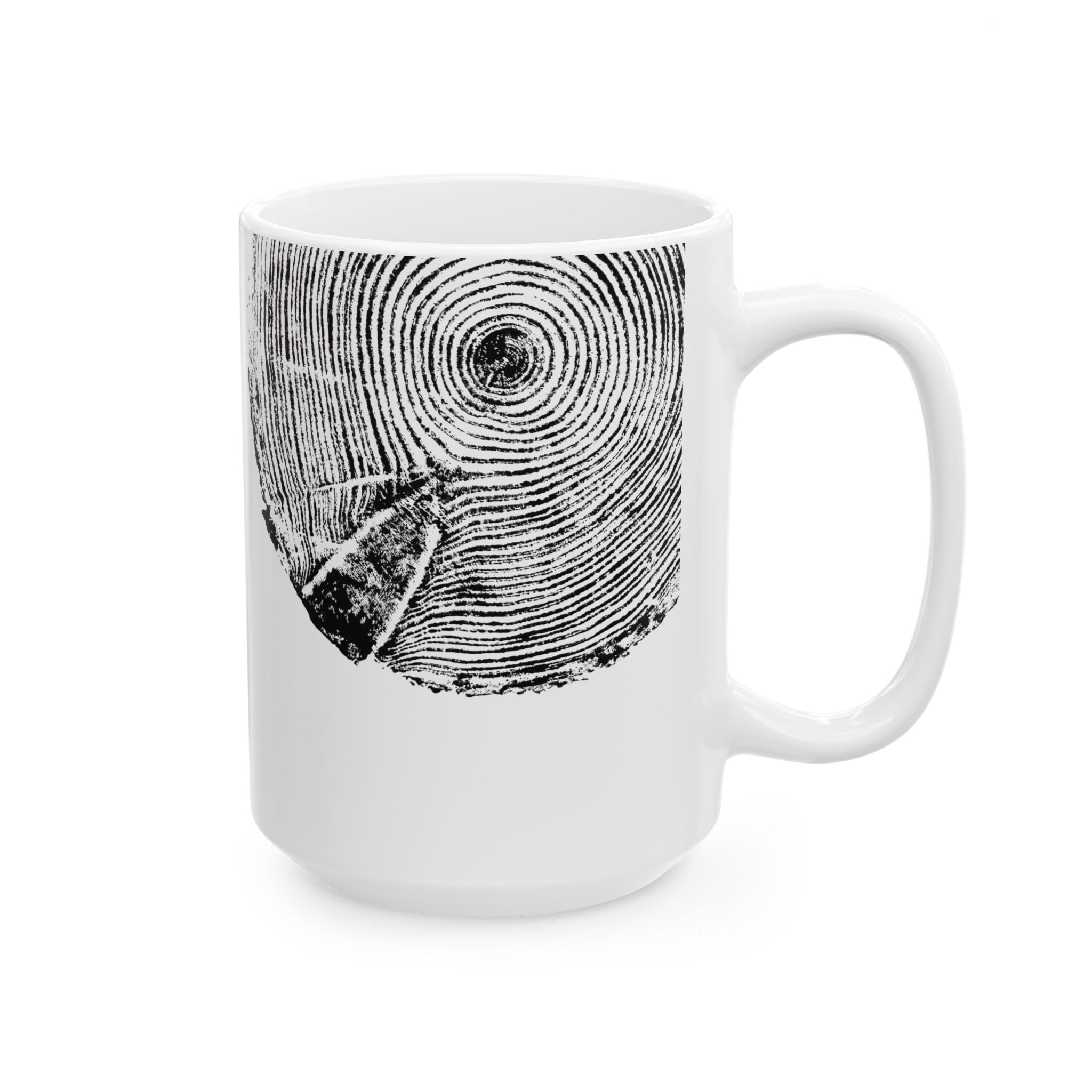 Woodcut Print Ceramic Mug #0410 (11oz | 15oz)