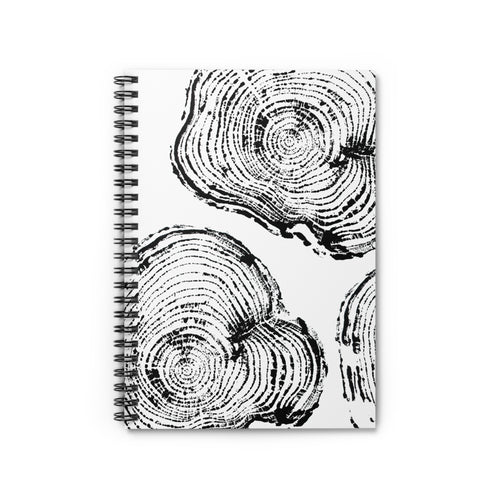 Cottonwood Tree Ring Spiral Notebook #0404