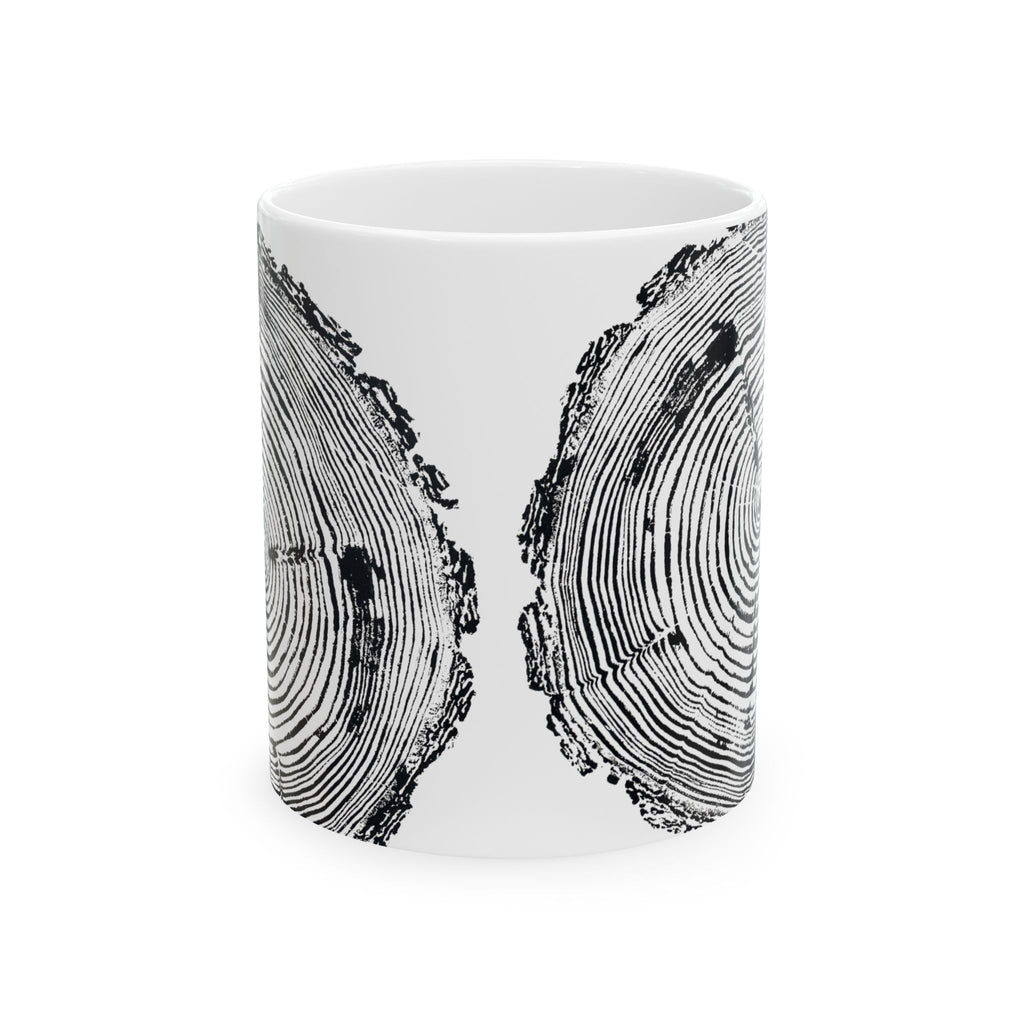 Woodcut Print Ceramic Mug #6772 (11oz | 15oz)