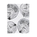 Woodcut Print Blanket | Plush Throw #6772