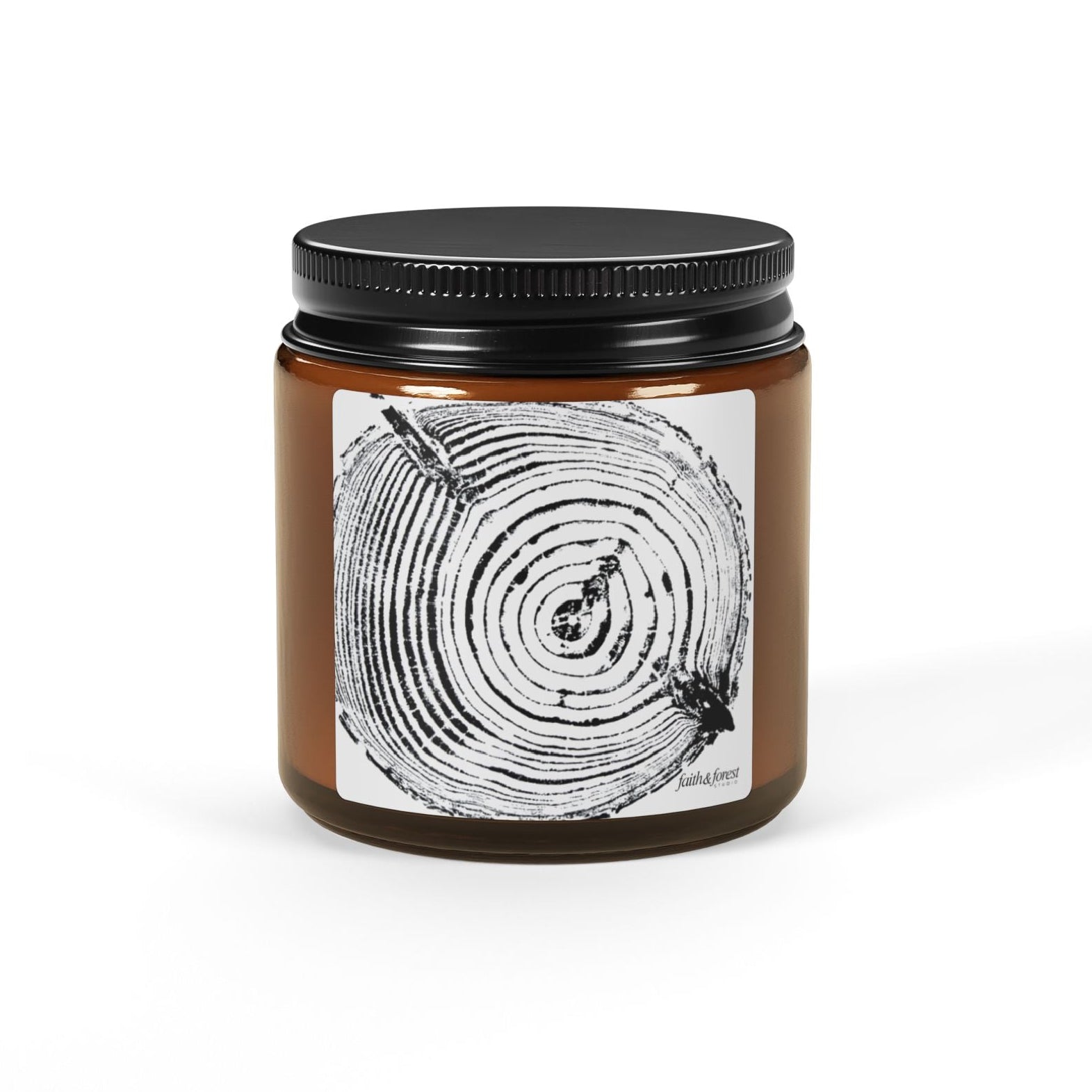 Cottonwood Relief Print 4oz Soy Candle