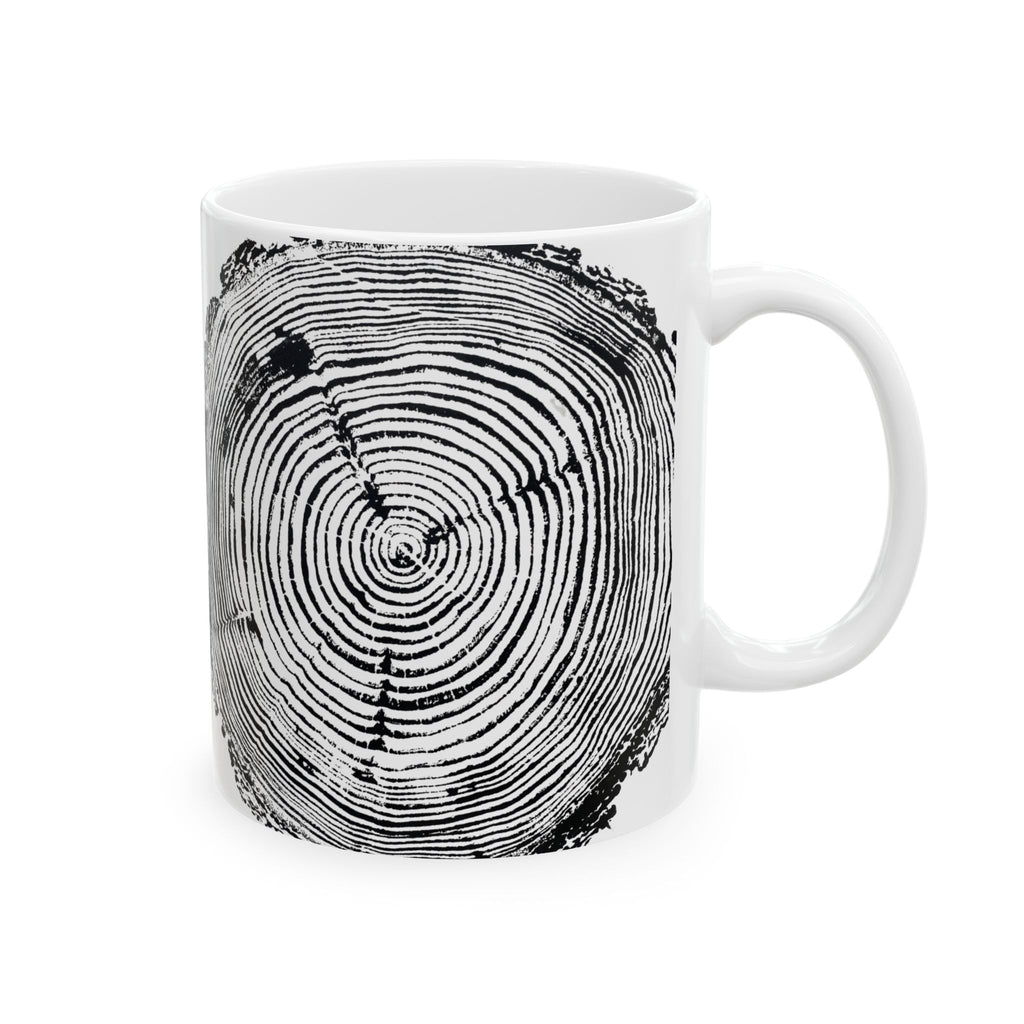 Woodcut Print Ceramic Mug #6772 (11oz | 15oz)