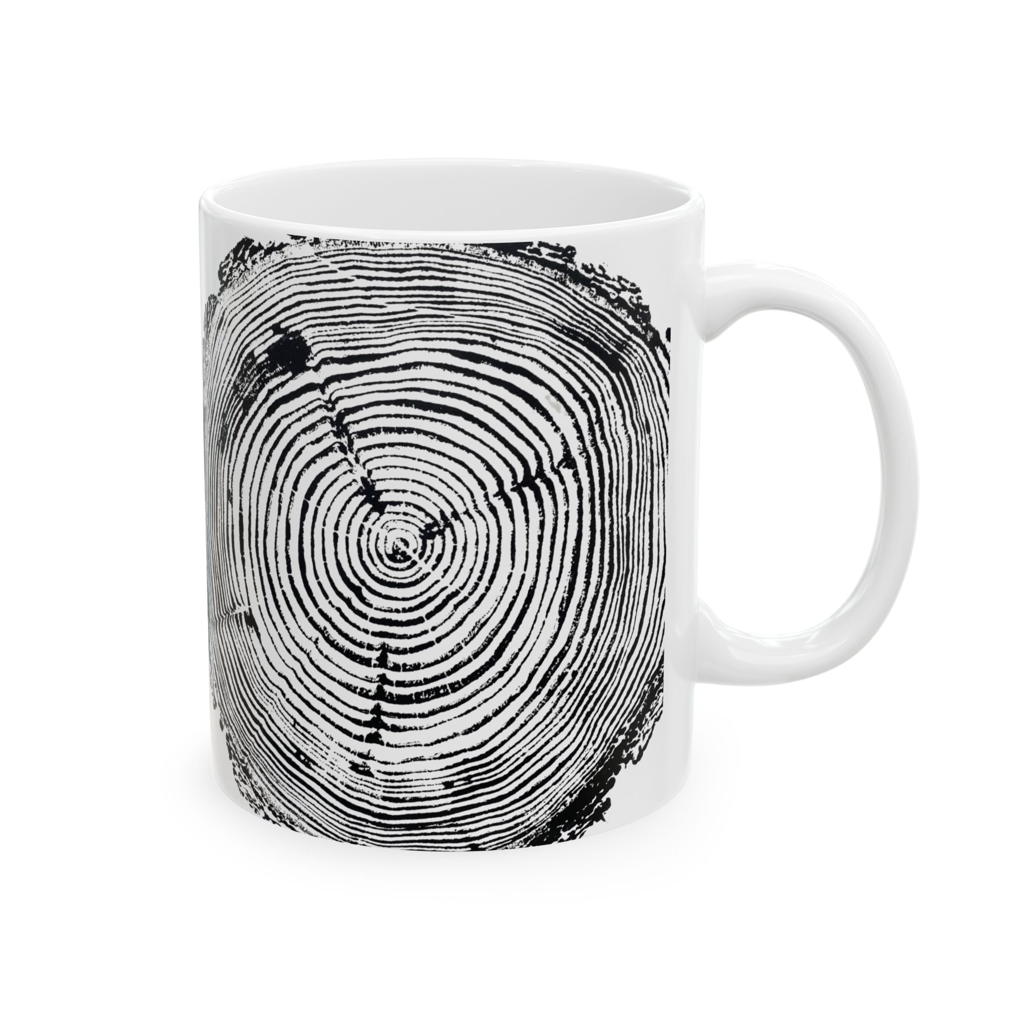 Woodcut Print Ceramic Mug #6772 (11oz | 15oz)
