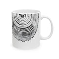 Cottonwood Tree Ring Print Ceramic Mug #0528