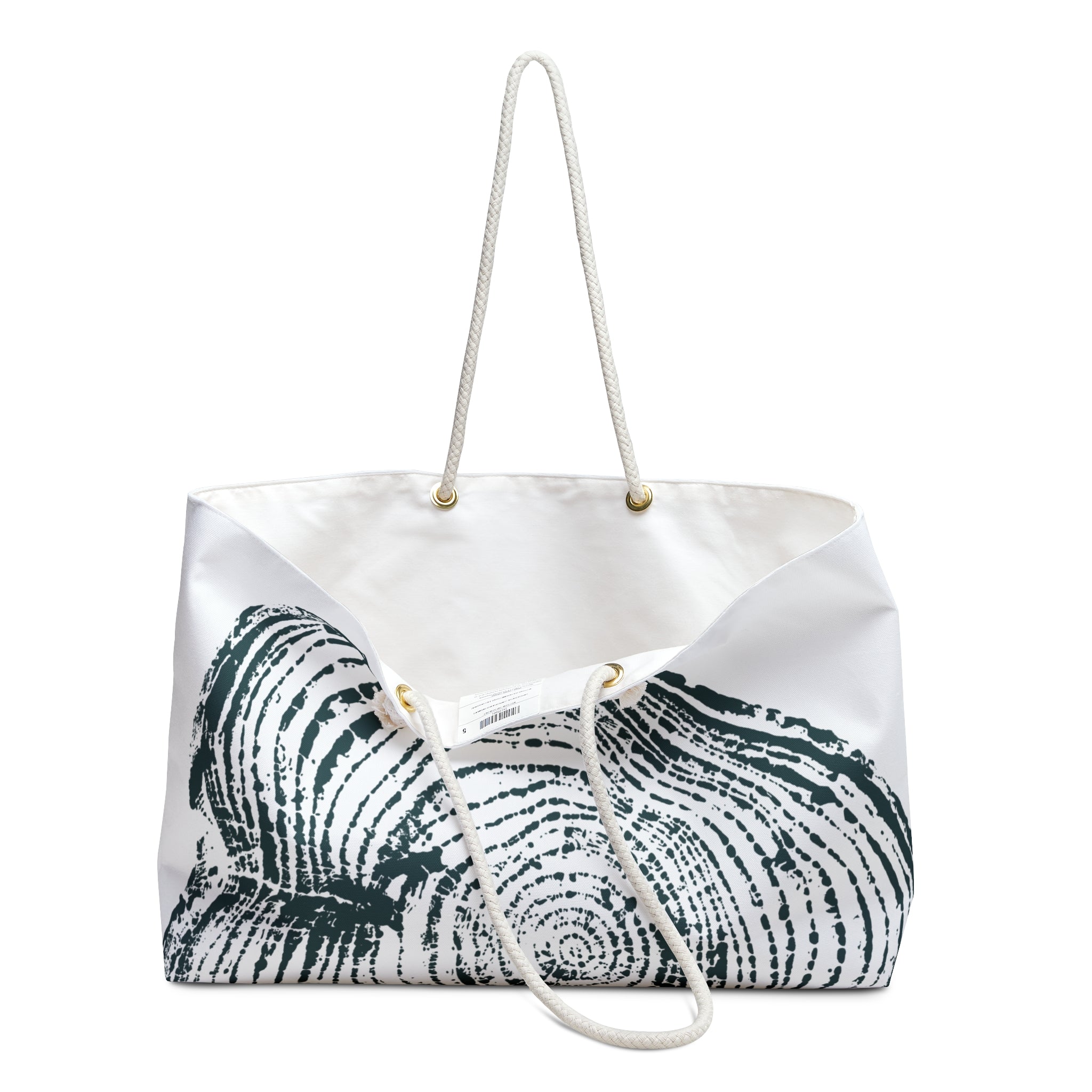 Cottonwood Tree Ring Weekender Bag Deep Waters