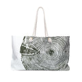 Hemlock Tree Ring Weekender Bag Dark Moss