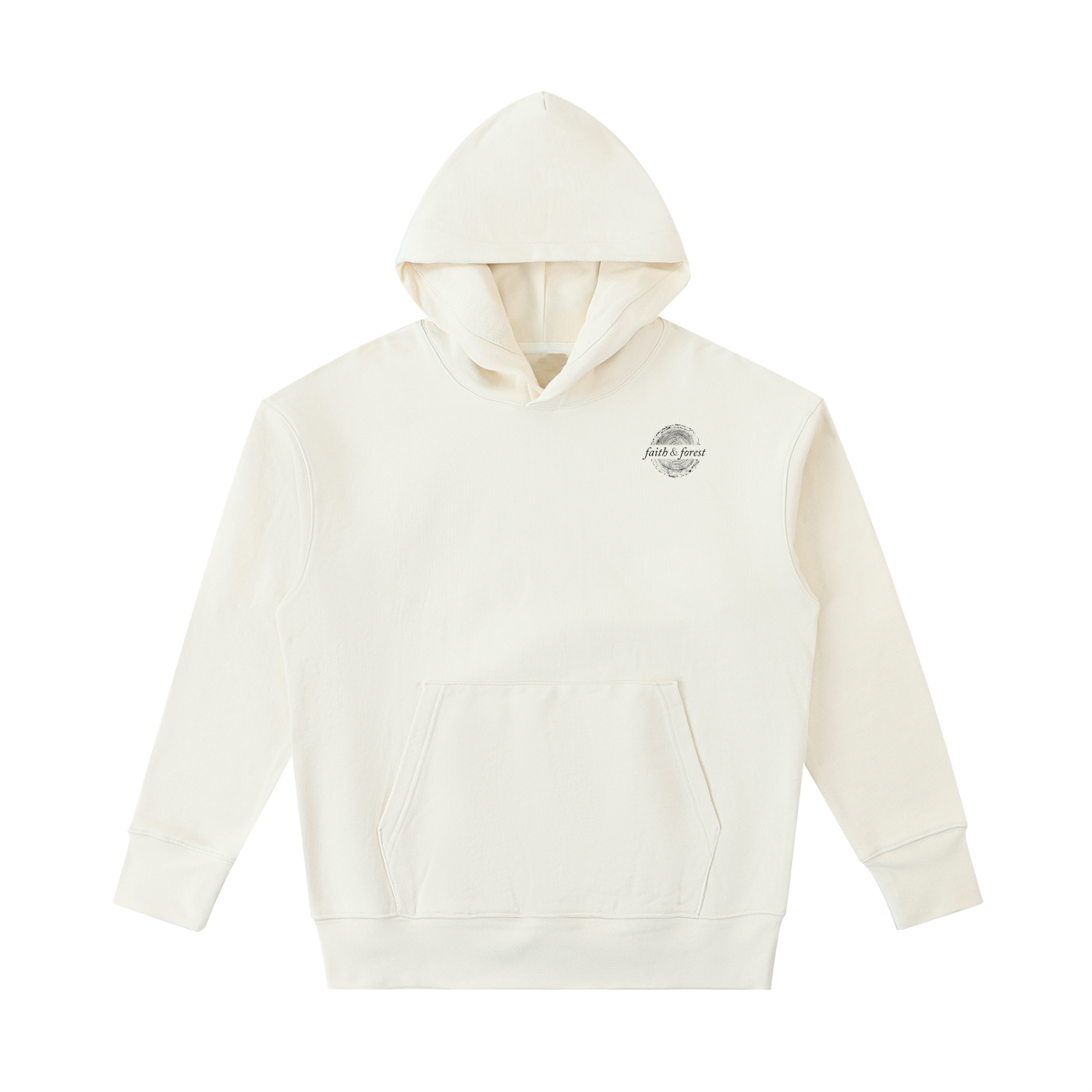 Rooted Premium Hoodie- Light Apricot