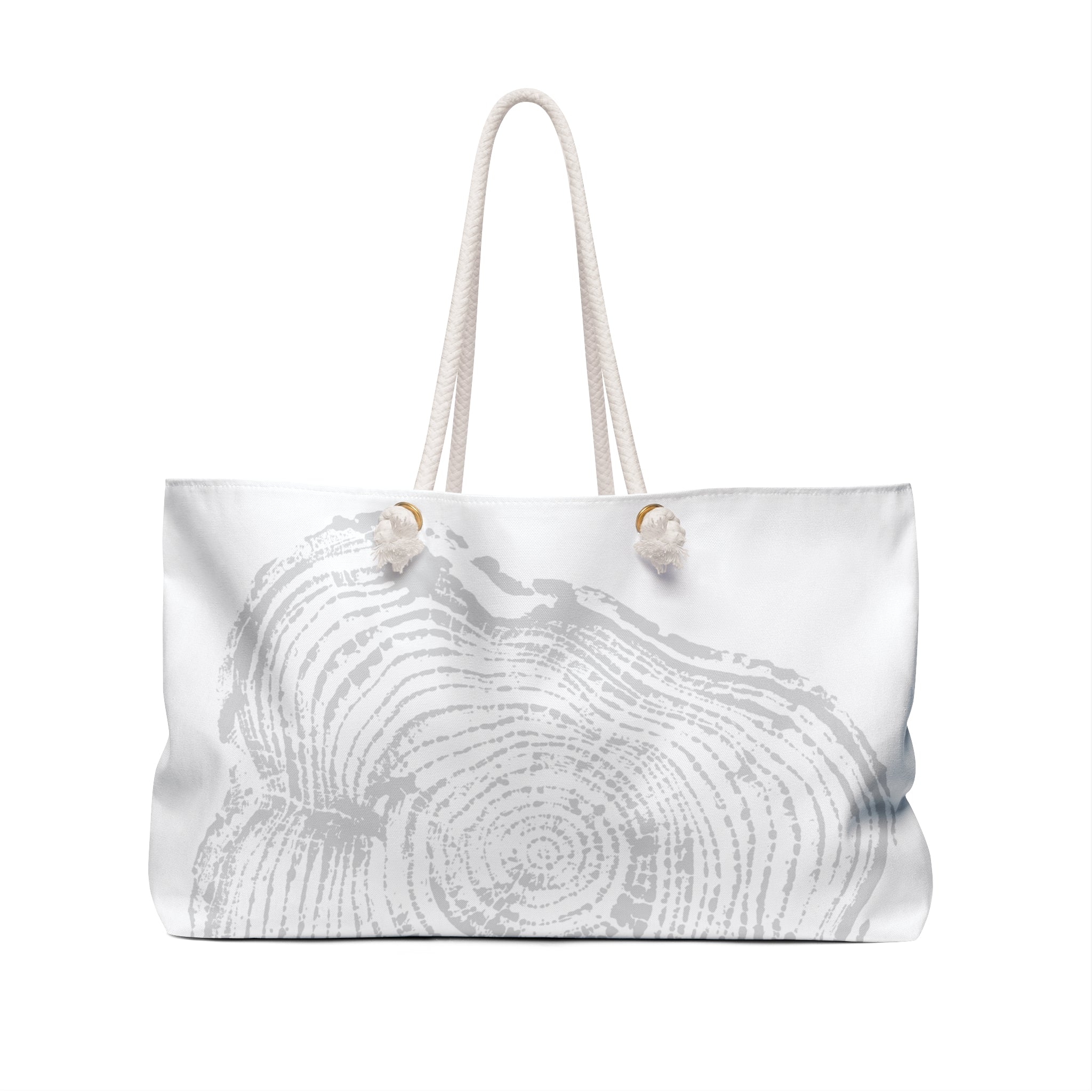 Cottonwood Tree Ring Weekender Bag Grey Mist