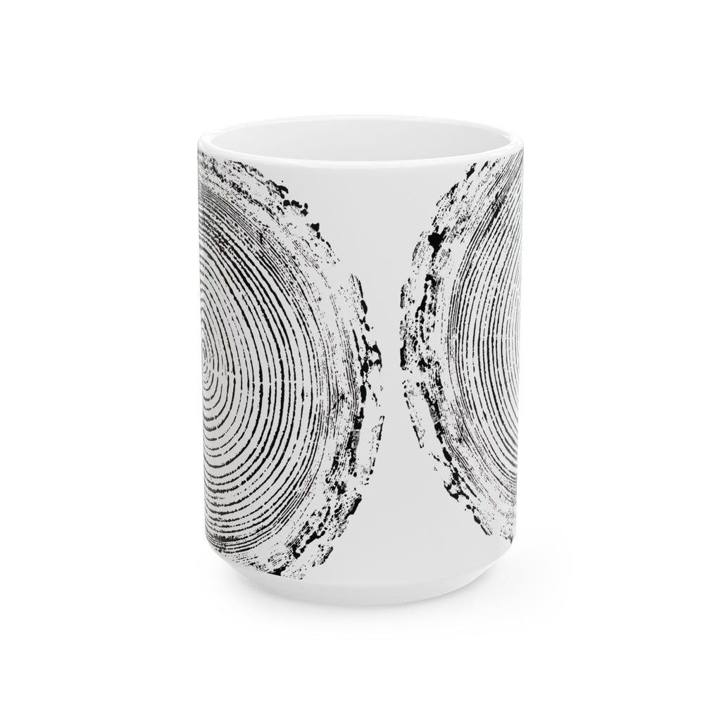 Woodcut Print Ceramic Mug #0397 (11oz | 15oz)