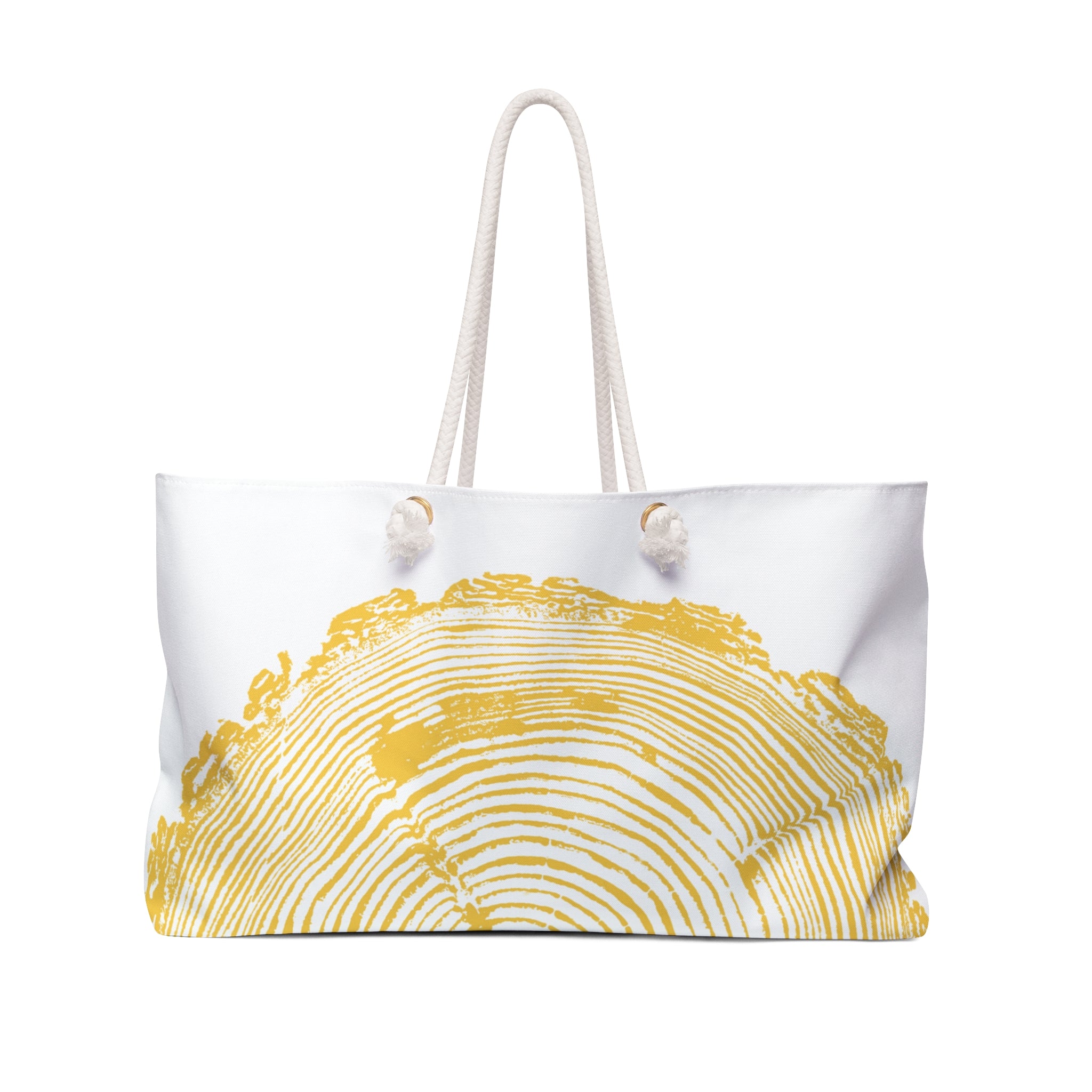 Fir Tree Ring Weekender Bag Marigold
