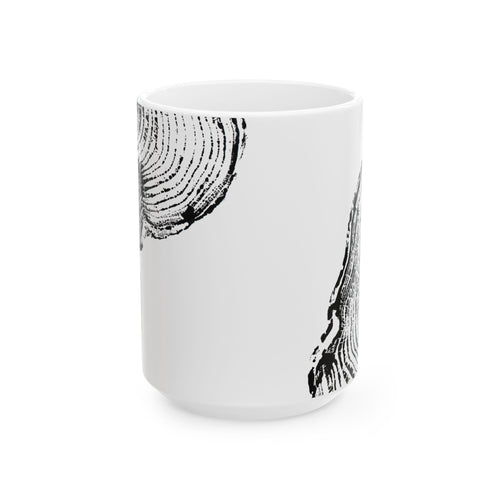 Woodcut Print Ceramic Mug #0403 (11oz | 15oz)