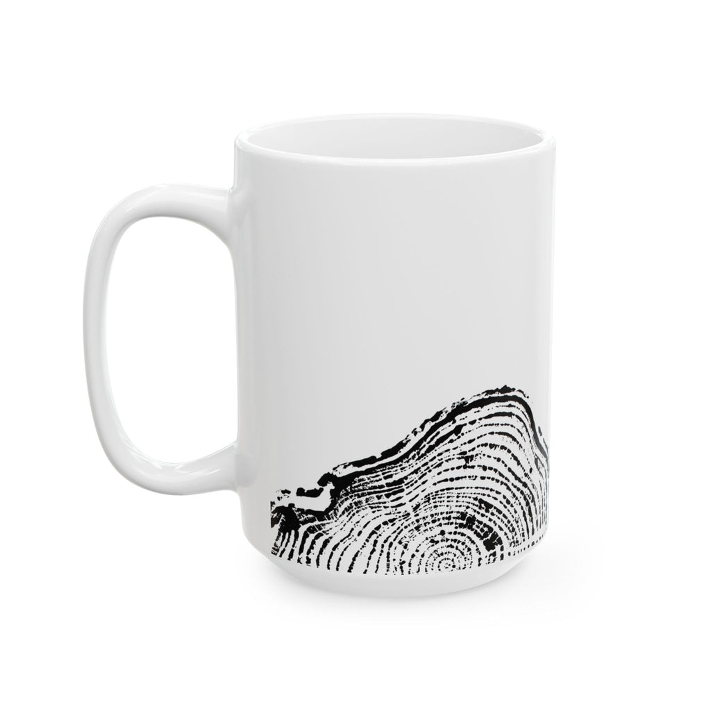 Woodcut Print Ceramic Mug Isaiah 55:12 #0405 (11oz | 15oz)