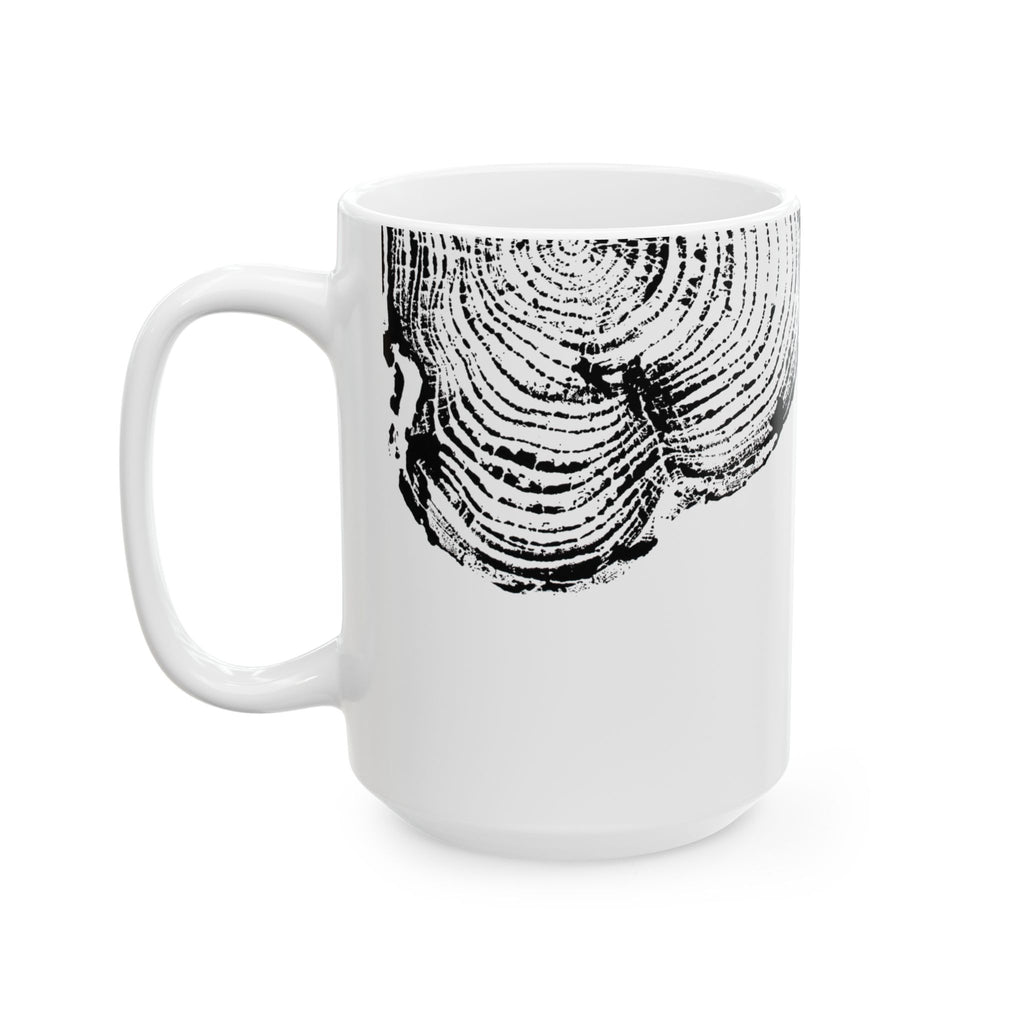 Woodcut Print Ceramic Mug #0403 (11oz | 15oz)