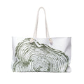 Cottonwood Tree Ring Weekender Bag Olive Green
