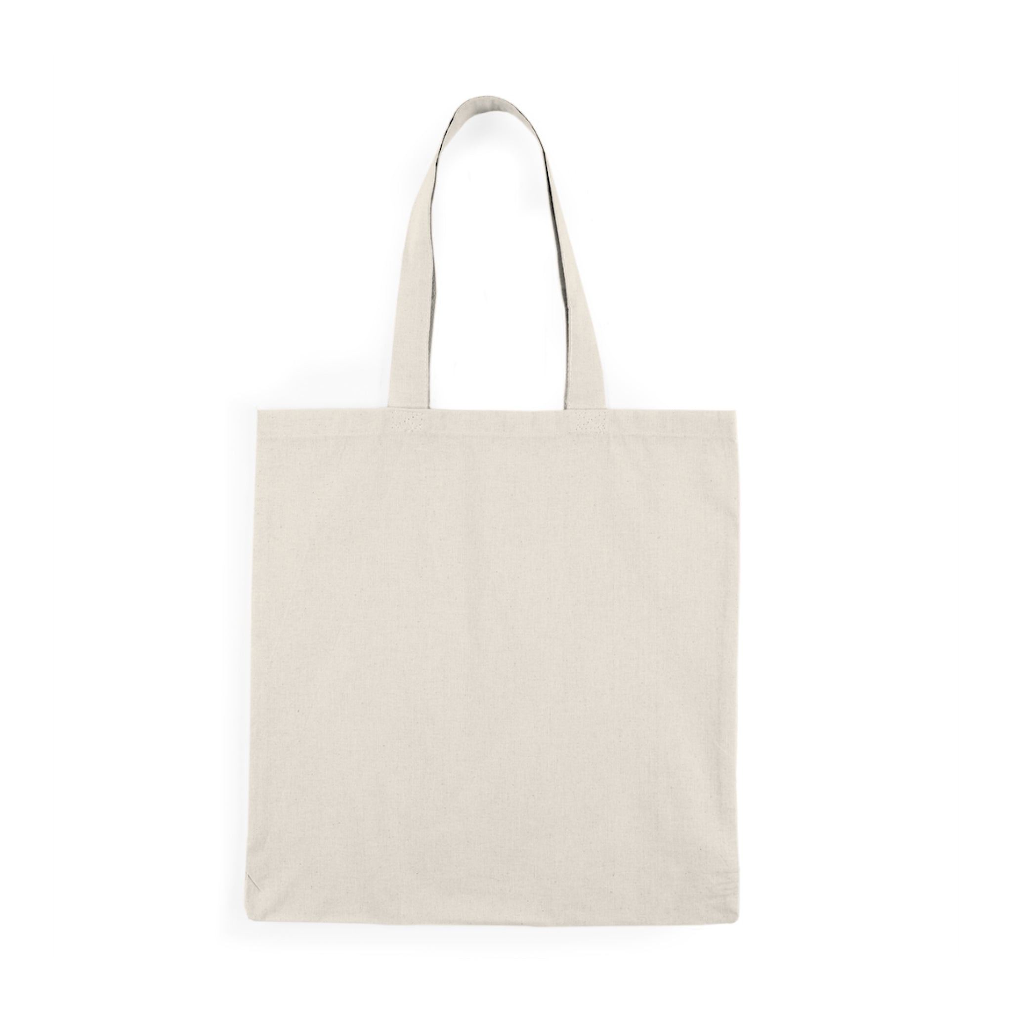 Rooted in Christ Natural Canvas Tote Bag — Rustic Faith Everyday Shopper