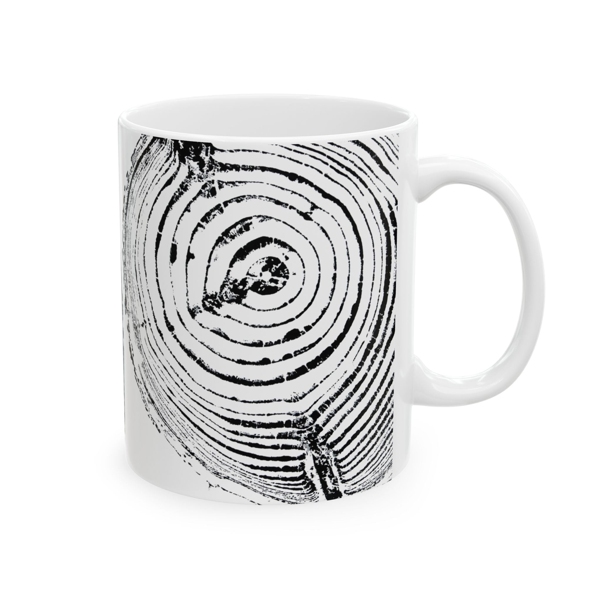 Woodcut Print Ceramic Mug #0529 (11oz | 15oz)