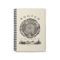 Rooted in Christ Spiral Notebook — Christian Journal, Faith-Based Ruled Notebook