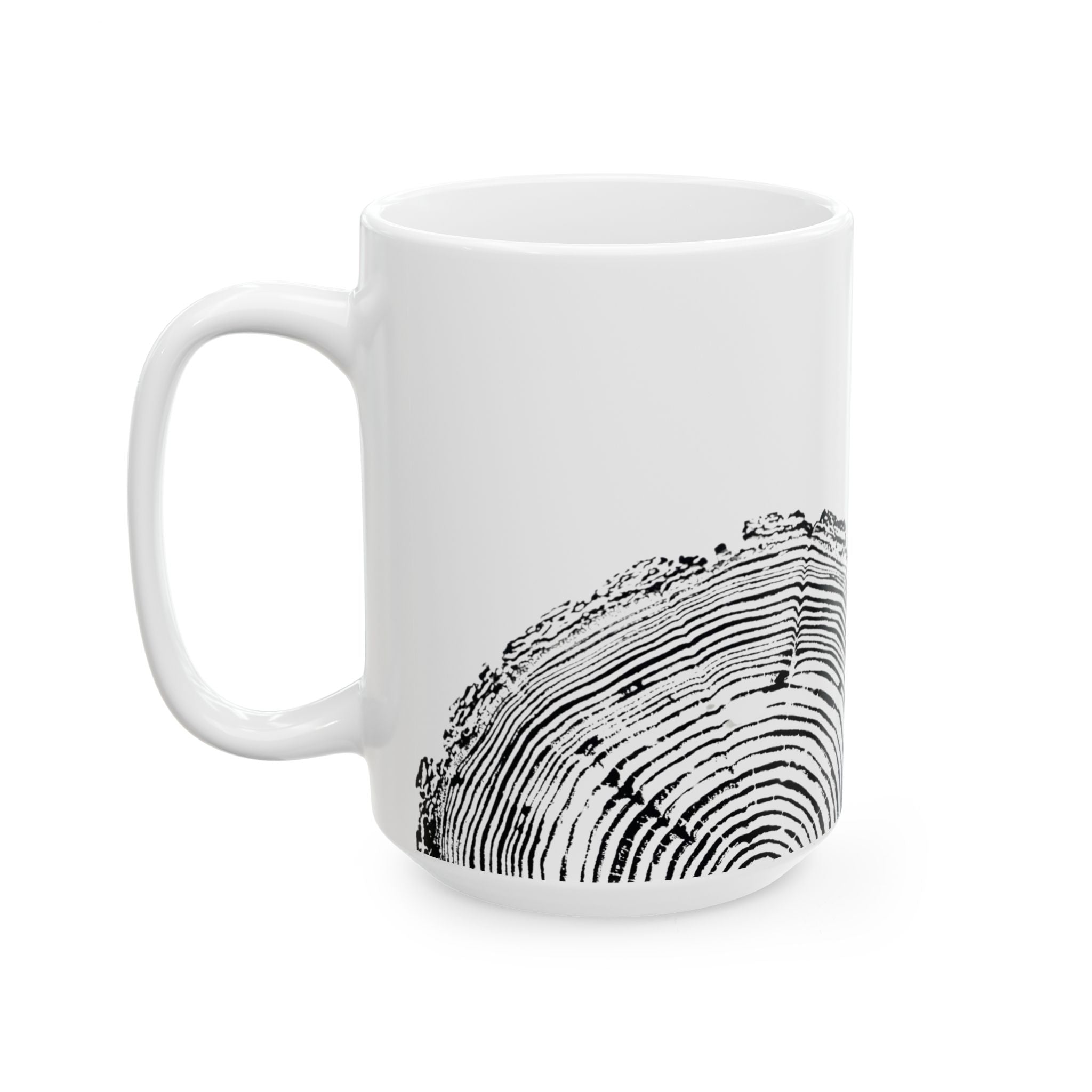 Woodcut Print Ceramic Mug Psalm 96:12 #6773 (11oz | 15oz)